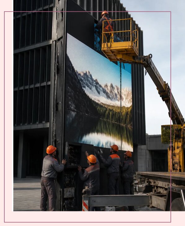 Размещение DOOH рекламы в Кохме на цифровых экранах